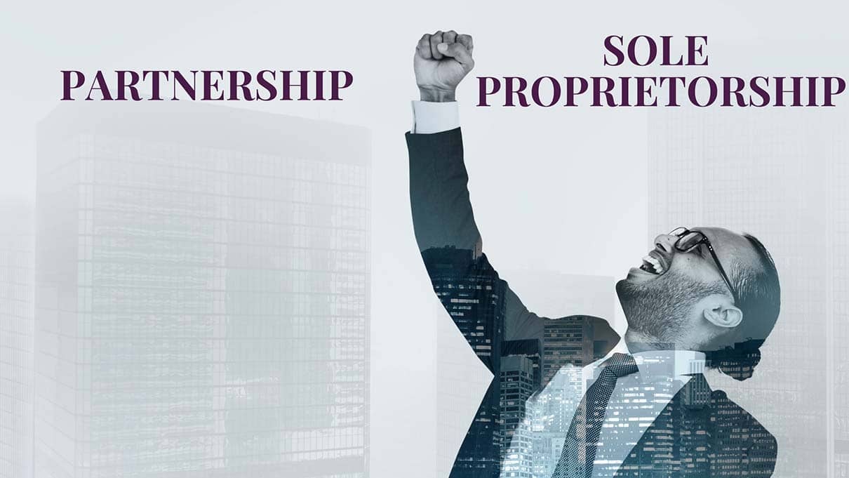 partnership and sole proprietorship